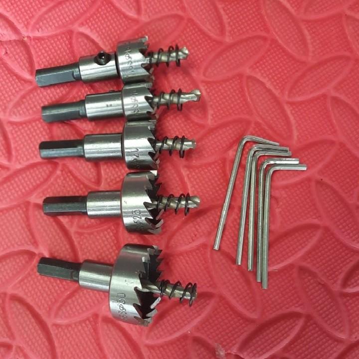 Bộ 5 mũi khoan sắt,gỗ ,thạch cao