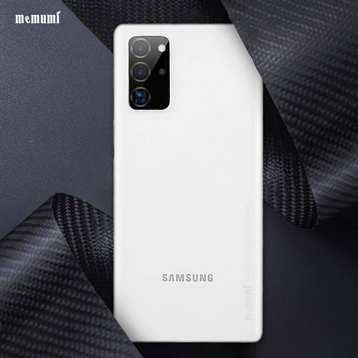 Ốp lưng nhám siêu mỏng 0.3mm cho Samsung Galaxy Note 20 hiệu Memumi có gờ bảo vệ camera - Hàng nhập khẩu