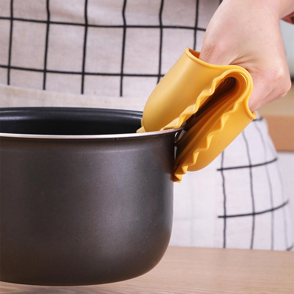 Durable Anti-slip Oven Glove Pot Holder Household Accessories