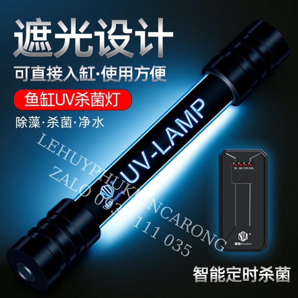 UV 3D ROYAL - Hẹn Giờ 3 6 12 24H - Công Nghệ Mới - Diệt Khuẩn - Diệt Tảo - Hạn Chế Rêu Hại