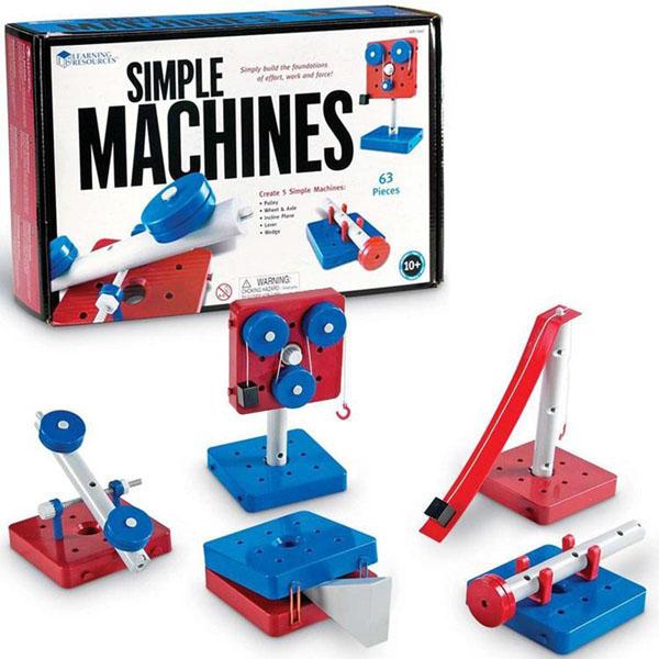 Learning Resources Simple Machines - Set Of 5 Machines