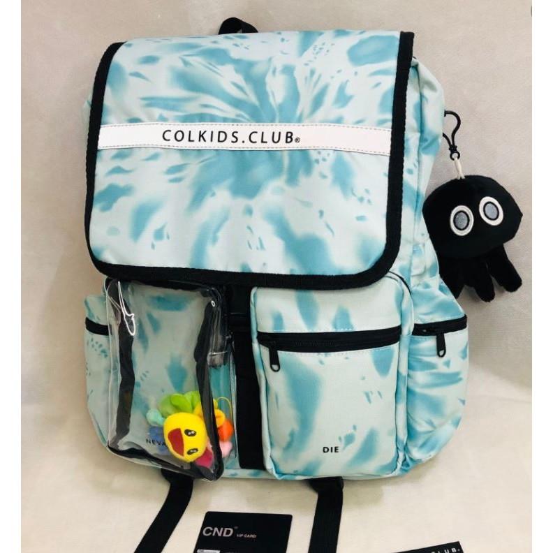 Balo Đi Học SS3 Colkids Tie Dye - Màu Xanh Loang Thời Trang Siêu Hot
