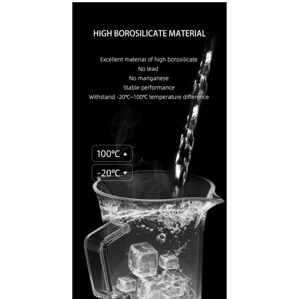 Cốc Thủy Tinh Đong Cà Phê Có Vạch Chia 80ml MHW-3BOMBER | DOUBLE SPOUTS