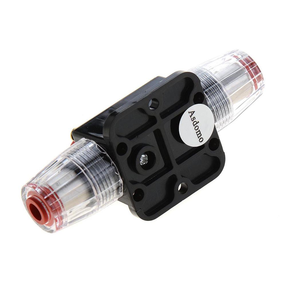 2Pcs 20A 30A Car Audio Inline Circuit Breaker Fuse Holder System Protection