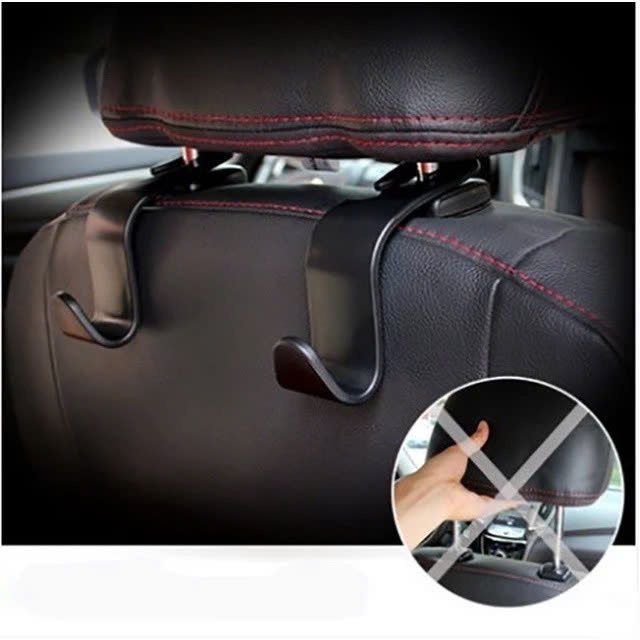 Combo 4 giá móc treo đa năng gắn tựa đầu treo đồ vật sau ghế ô tô xe hơi