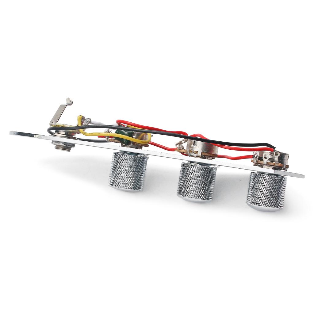 Prewired Nạp Điều Khiển Đĩa Công Tắc Cho Jazz Bass JB Phong Cách Thay Thế