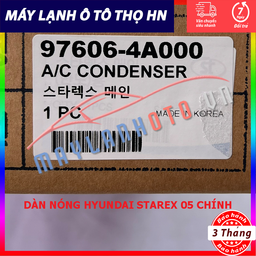 Dàn nóng Hyundai Starex 2005 Hàng xịn Hàn Quốc