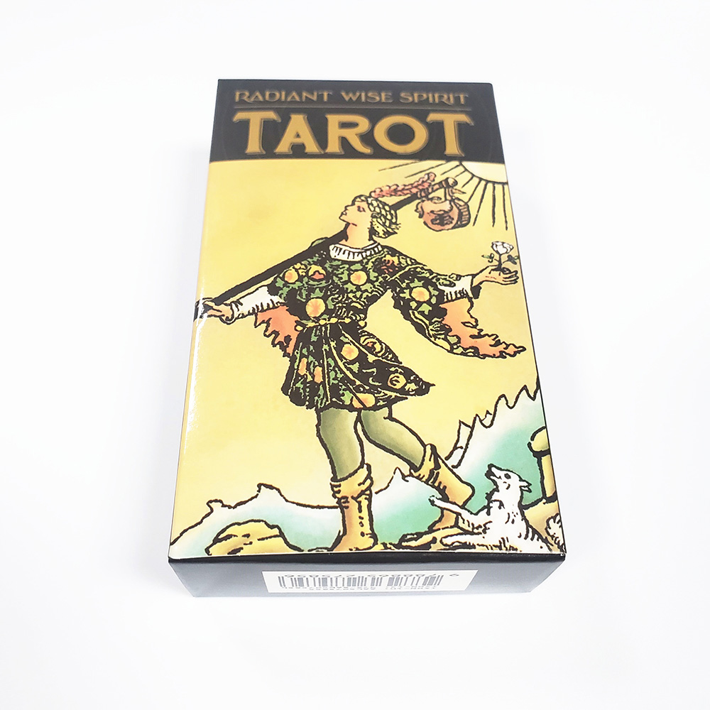 Bộ Bài Radiant Wise Tarot Size 7x12 Cm Tặng Đá Thanh Tẩy