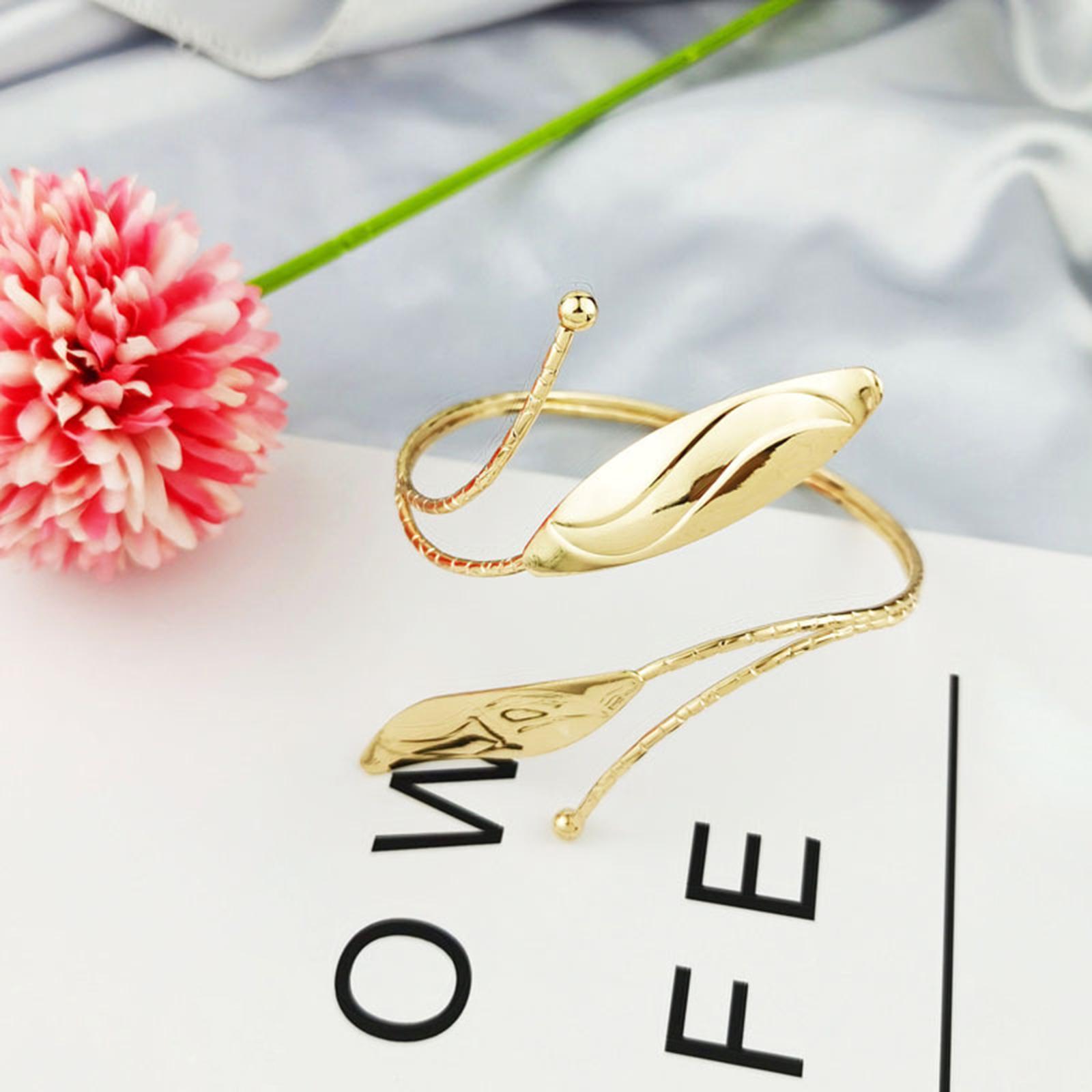 Greek roman leaf bracelet armband Gold