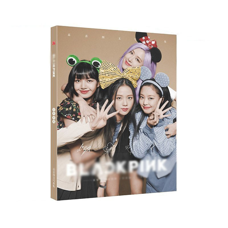 Album ảnh photobook A4 BLACKPINK tặng kèm poster idol kpop