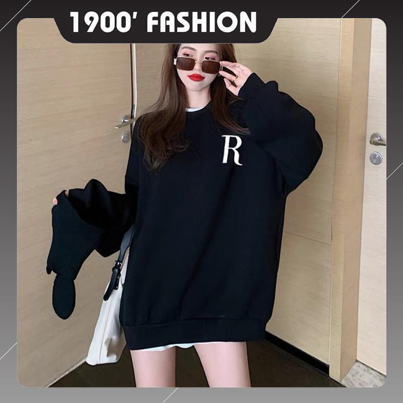 Áo Nỉ Sweater Chữ RRR - Áo sweater dày dặn, áo sweater nam nữ đẹp,áo đôi đẹp