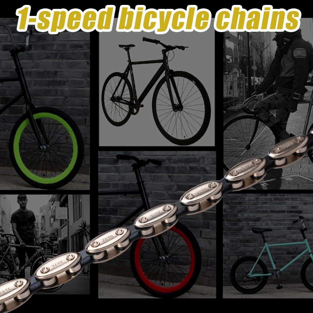 Xích Sên Xe Đạp Hạt Đậu Kiotool FNC Chịu Lực Cao Siêu Bền Bỉ Cho Dòng Xe BMX &amp; FIXED GEAR