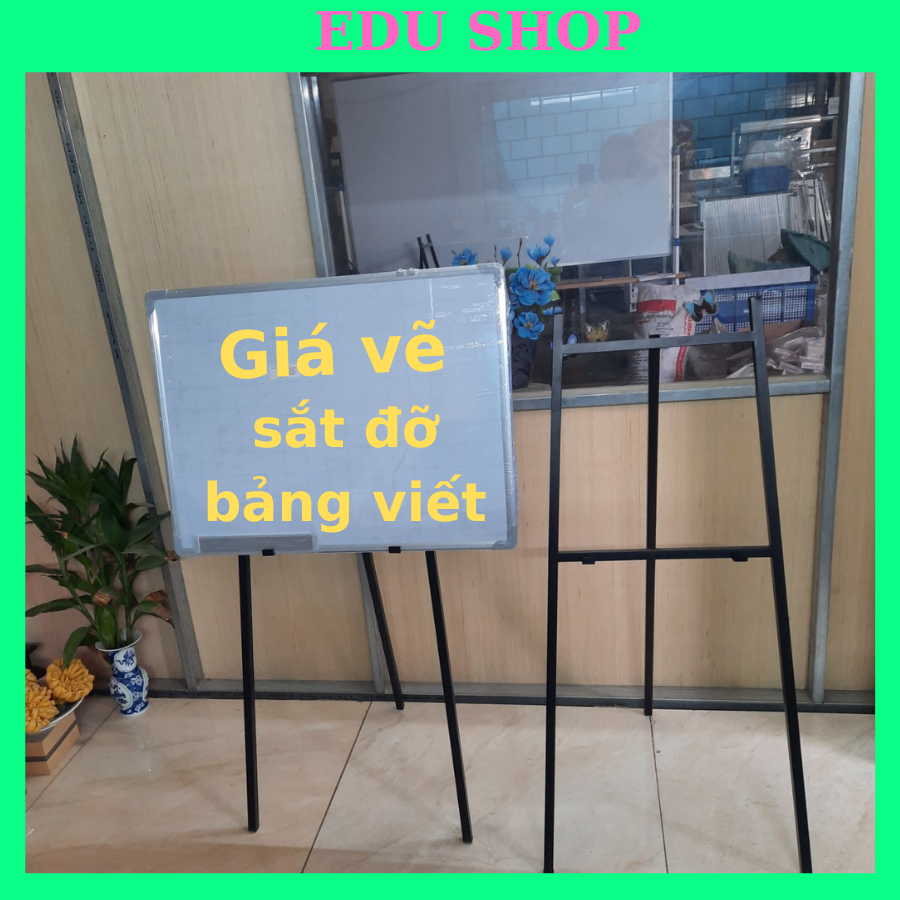 Giá vẽ tranh 1.2m- Giá Đỡ Bảng Viết Bằng Sắt