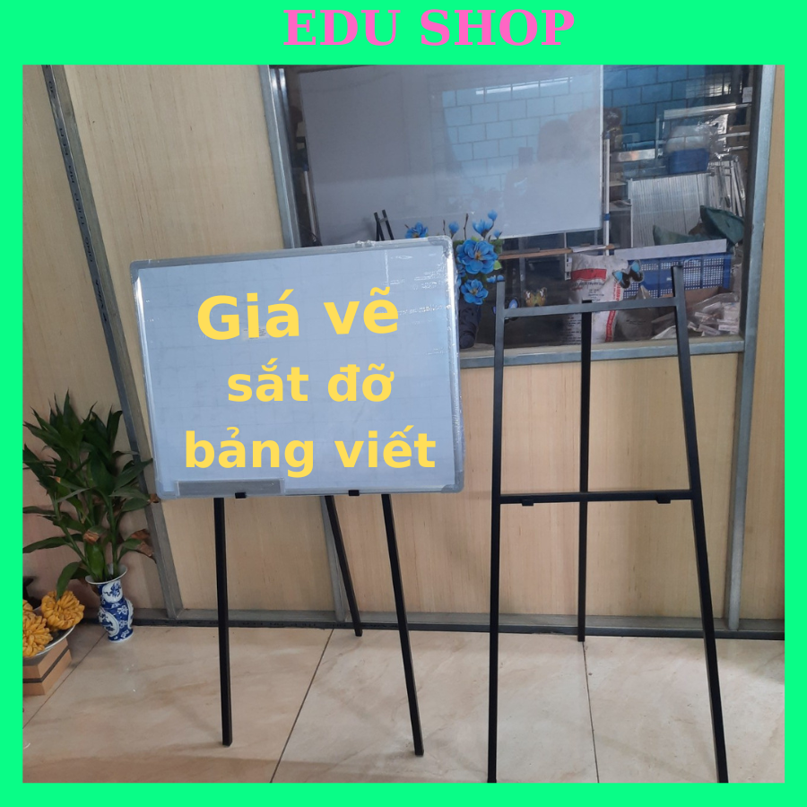 Giá vẽ tranh 1.2m- Giá Đỡ Bảng Viết Bằng Sắt