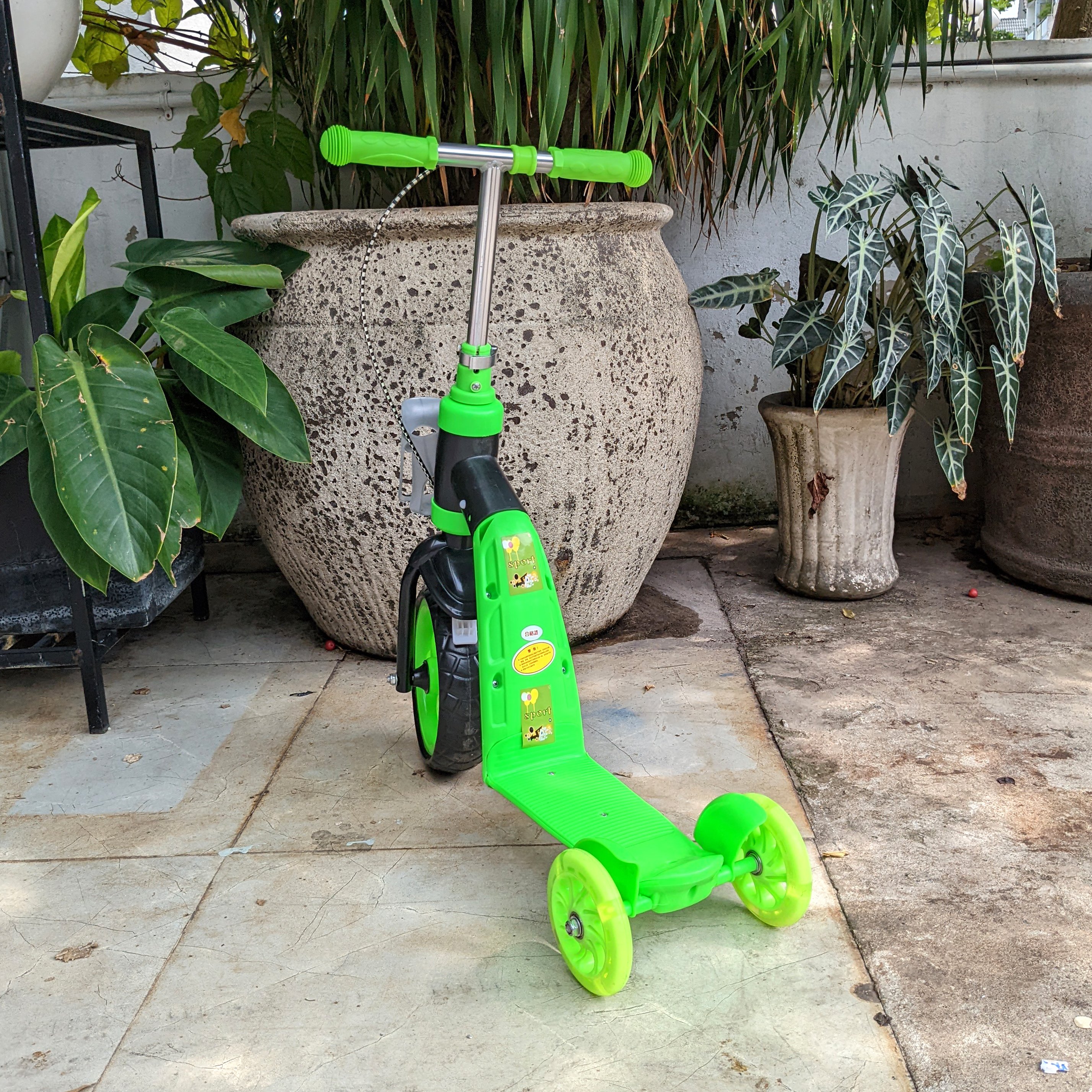 Xe trượt Scooter cho bé 2 trong 1 BABY PLAZA BL218A