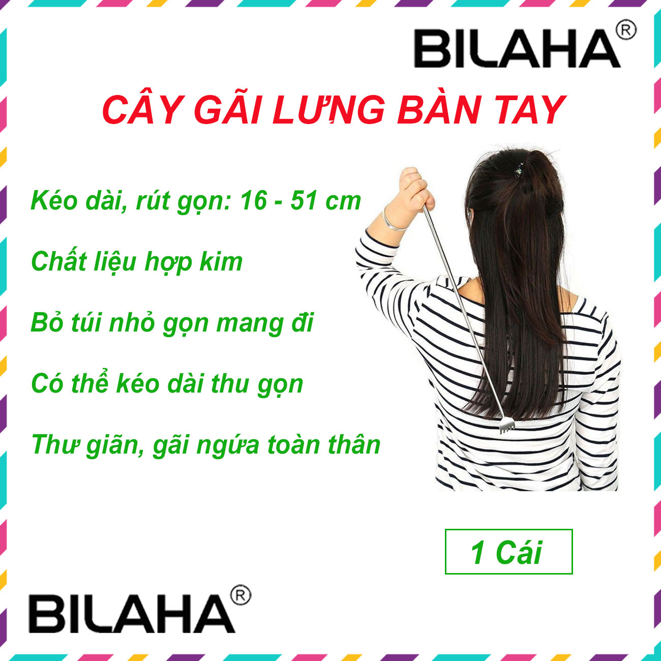 Cây gậy đấm lưng, gãi lưng, đấm bóp mát xa cực đã 3in1 giá tốt nhất