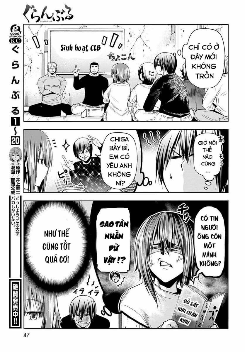 cô gái thích lặn - grand blue chapter 87.2 4