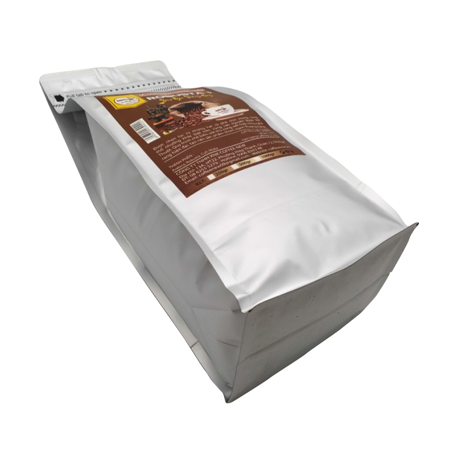 Cà Phê MOKA - Rang Mộc Nguyên Chất (Gói 1000gr) - Dạng Hạt Pha Máy Hoặc Pha Phin - Coffee New