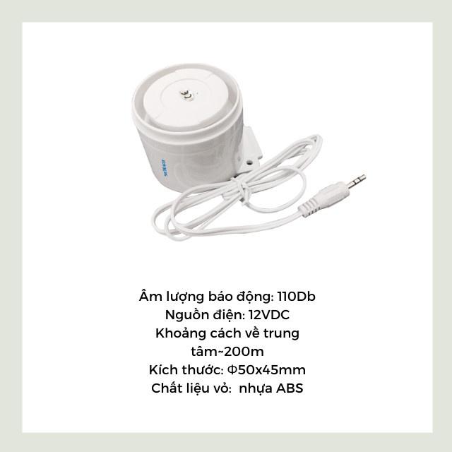 Loa Còi báo động Semart SM-103, Báo động âm thanh cho khu vực cảnh báo hệ thống, kết nối về tủ trung tâm - 200m