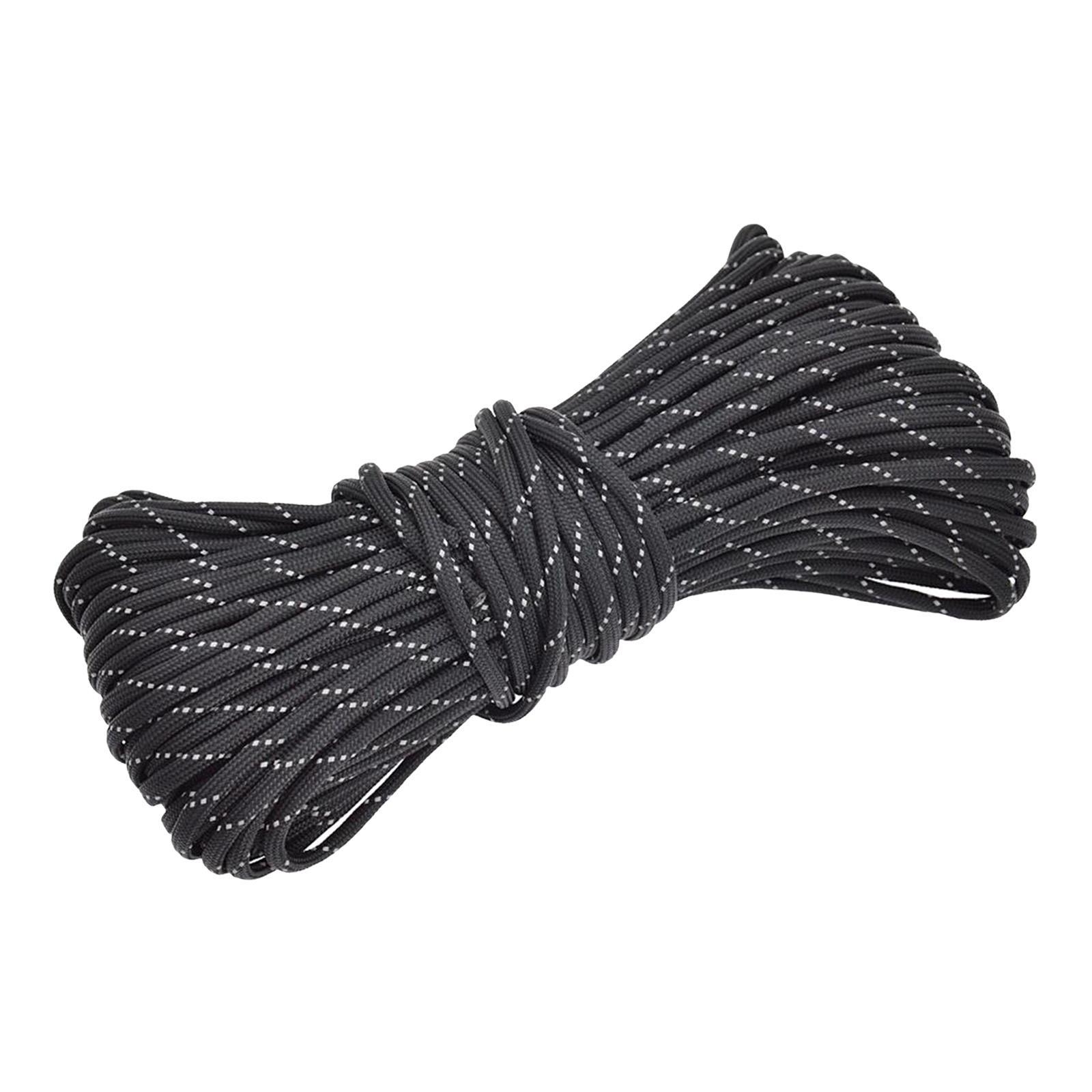 31m Survival Paracord Parachute Fire Cord Survival Ropes , 9 Stand Cores Outdoor Rope