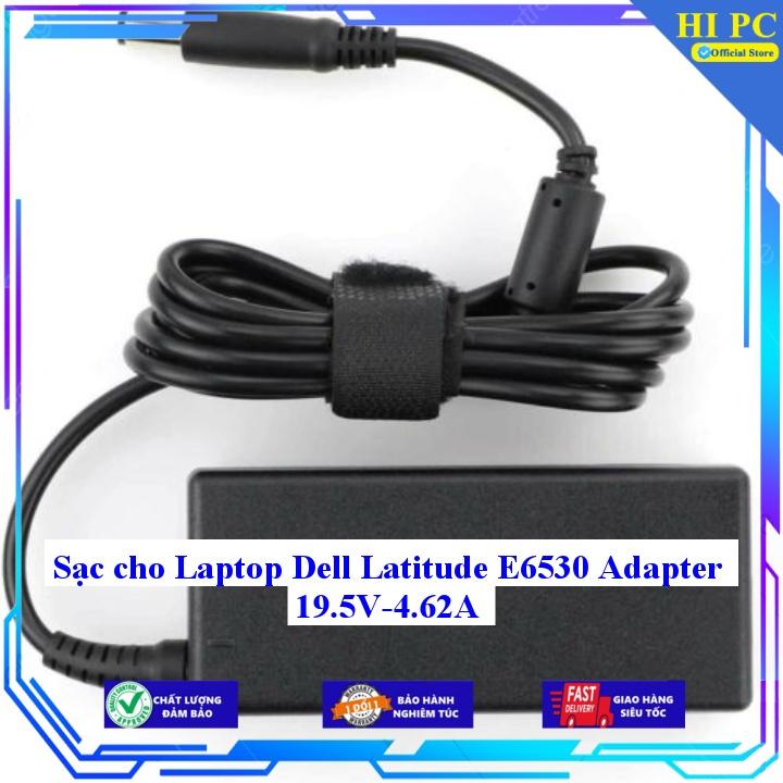 Sạc cho Laptop Dell Latitude E6530 Adapter 19.5V-4.62A - Kèm Dây nguồn - Hàng Nhập Khẩu