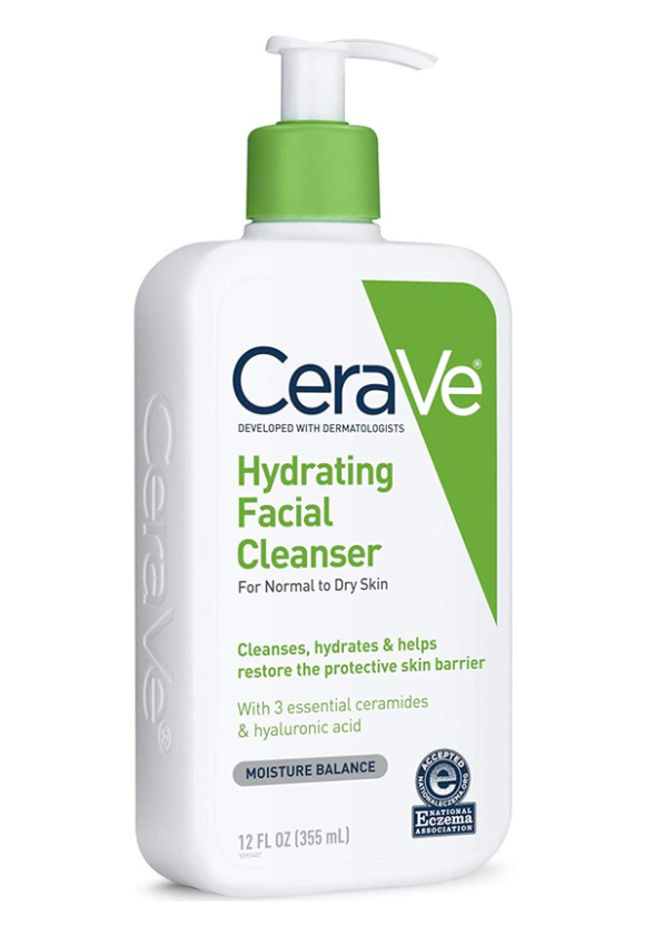 Sữa rửa mặt dưỡng ẩm dành cho da thường đến da khô Cerave Hydrating Facial Cleanser - Mỹ