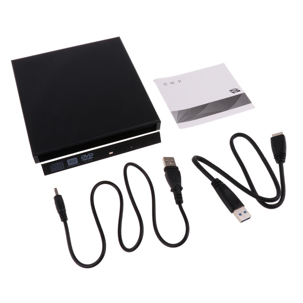External USB3.0 Enclosure Case Optical Drive for 12.7mm