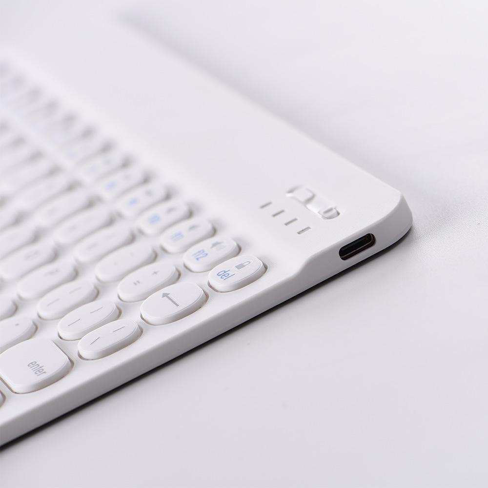 10 Inch RGB Mini Không Dây Bàn Phím Có Đèn Nền Bluetooth-Tương Thích Notebook Ipad Bàn Phím Dành Cho Điện Thoại Máy Tính Bảng Máy Tính Laptop