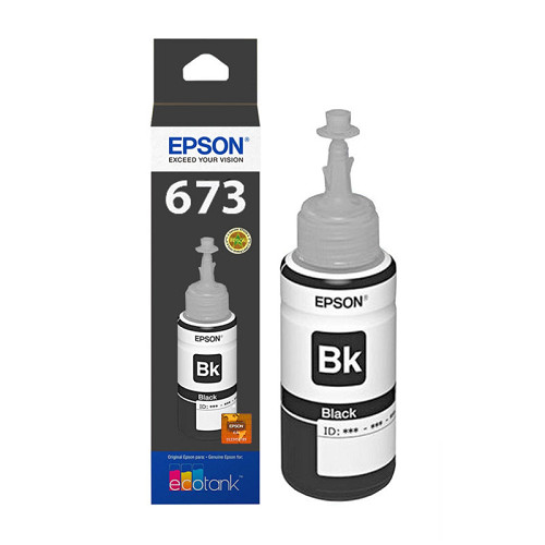 Mực in Epson T673 Black Ink Bottle (C13T673100) - Hàng Chính Hãng