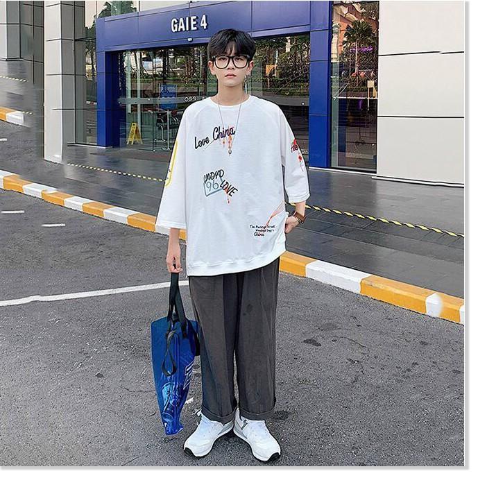 ÁO THUN FORM RỘNG TAY LỠ DÀI CỰC HOT HOT TREND THỜI TRANG HÀN QUỐC THỜI TRANG KING FASHION