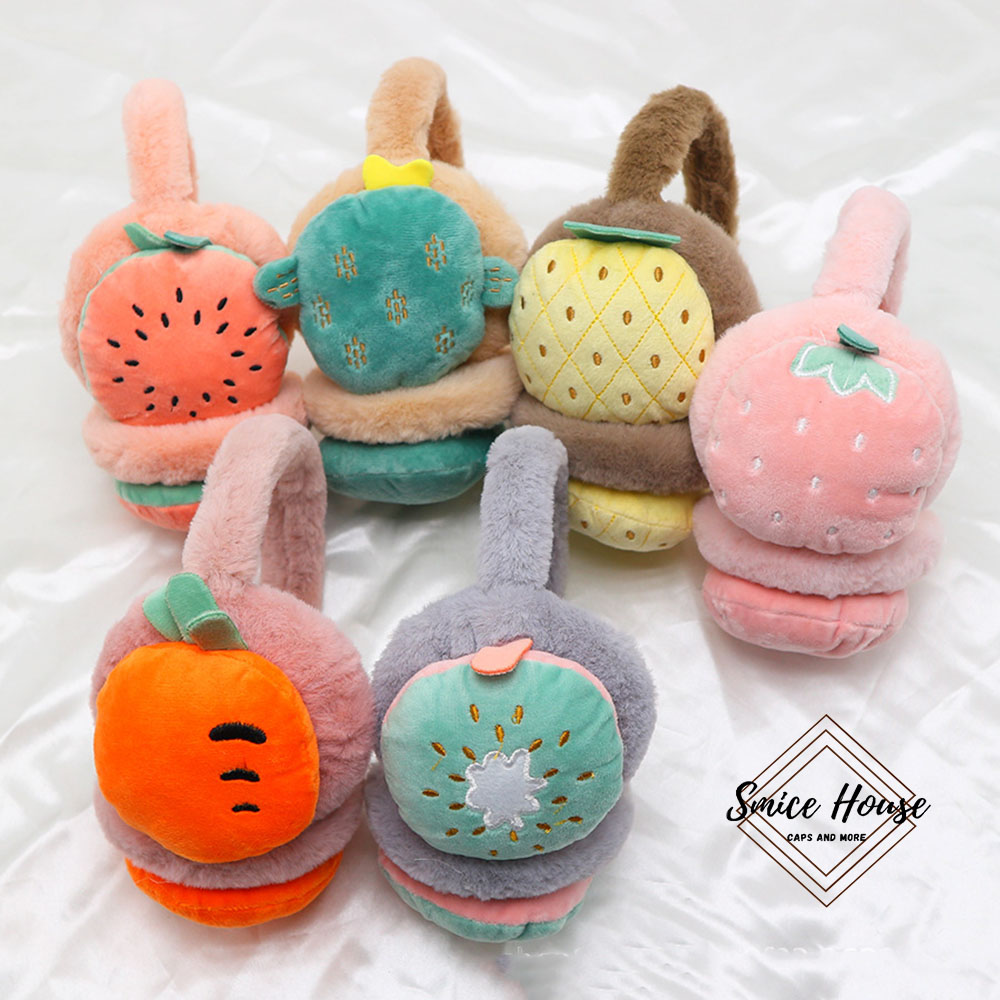 BỊT TAI GIỮ ẤM BẰNG LÔNG CHỐNG ỒN HÌNH THÚ SIÊU CUTE CHỤP TAI MÙA ĐÔNG HÌNH THÚ NHIỀU MÀU- SMICE HOUSE