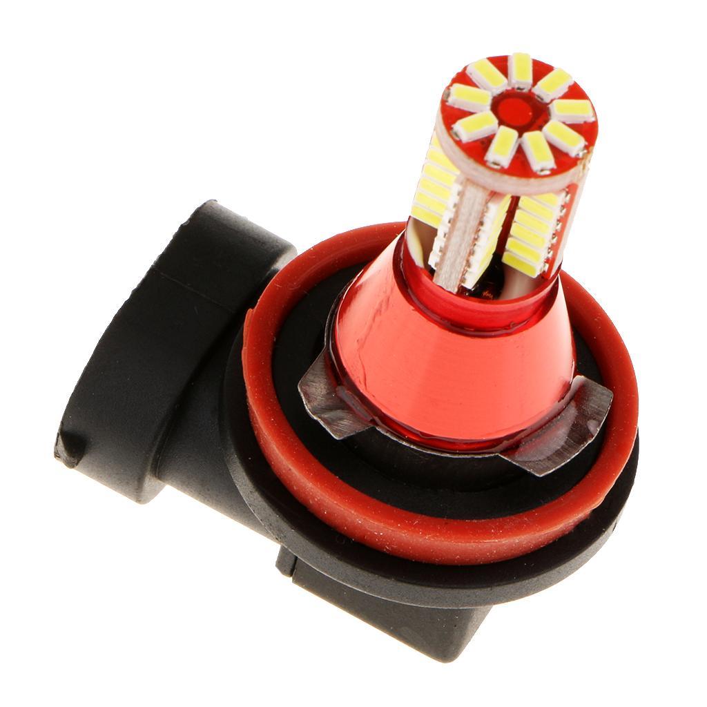 Easy Install 2 Pieces Car Fog Signal Turn Brake Light DRL Led
