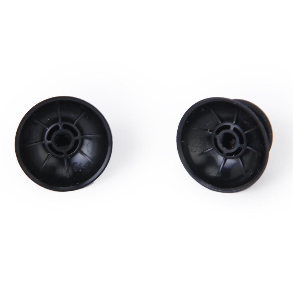 Pair Joystick Stick Thumb Stick for PlayStation 4 PS4 Controller Black Piece