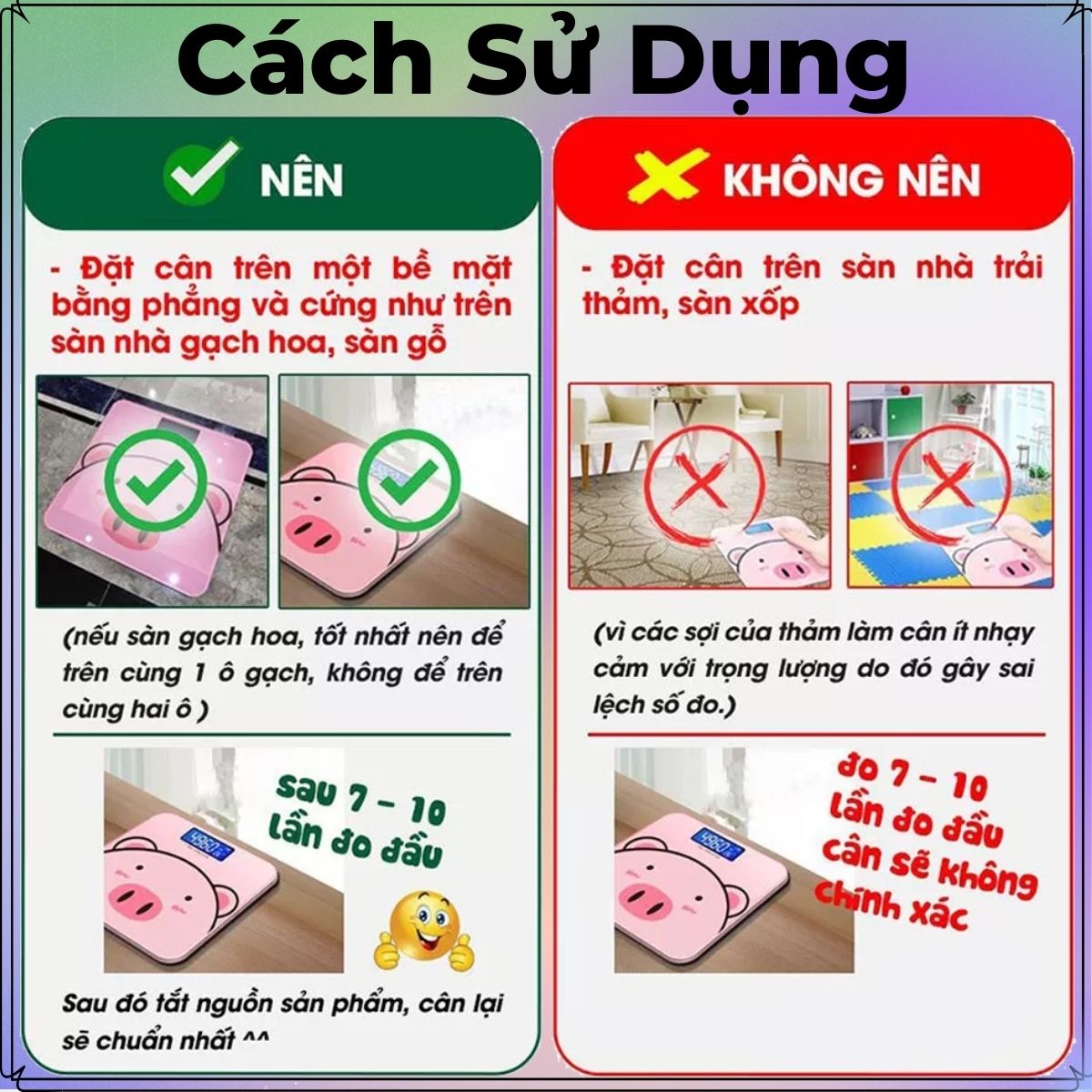 Cân Điện Tử Sức Khỏe Hình Chú Heo Xinh Xắn Dành Cho Gia Đình Rất Chính Xác Và Tiện Lợi - Hiển Thị Nhiệt Độ Xung Quanh