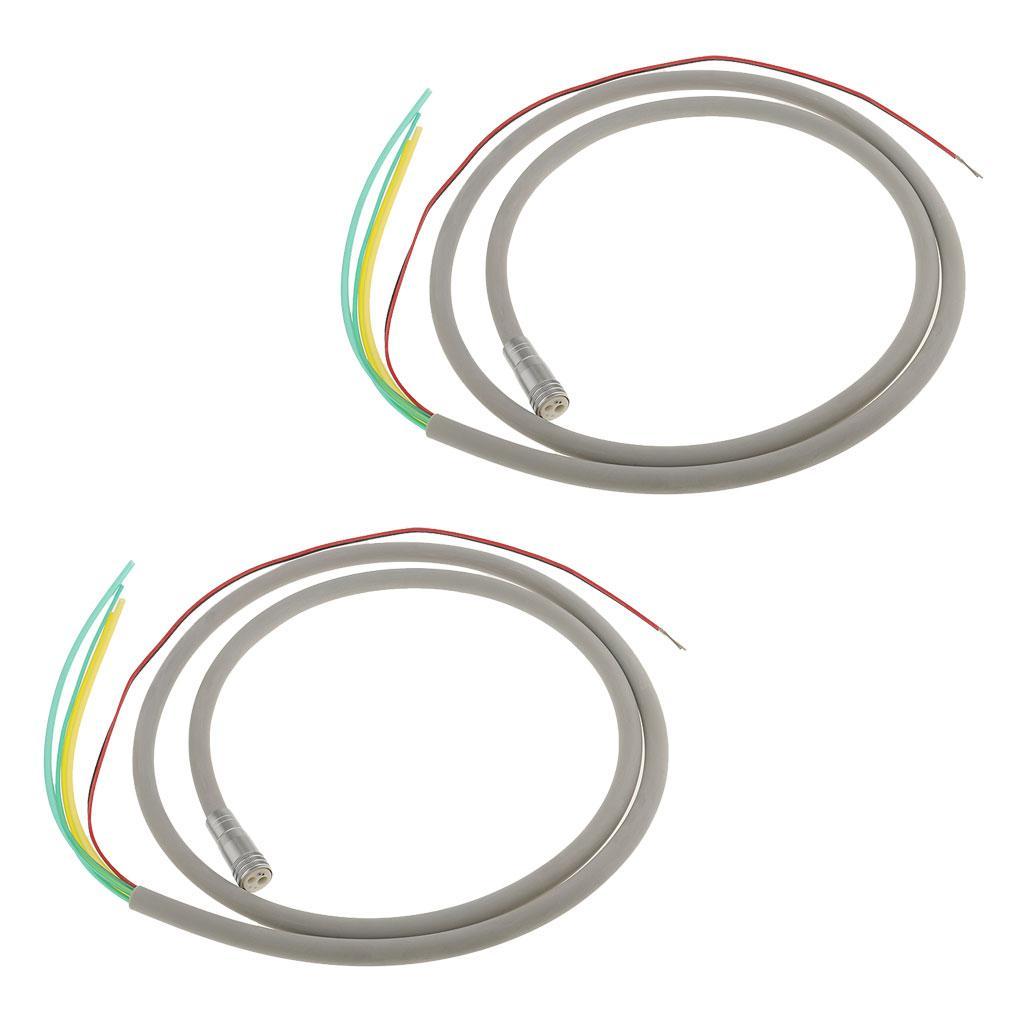 2Pc 6-Hole 1.5m Lab Tubing Tube Hose Air Turbine High Speed Handpiece