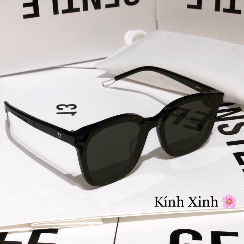 Kính râm Mắt vuông phân cực chống chói lóa + Tặng kèm Fullbox phụ kiện cao cấp