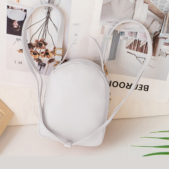 Balo Mini Nhỏ Xinh Song Hạc Bl32 Da Trơn Mới