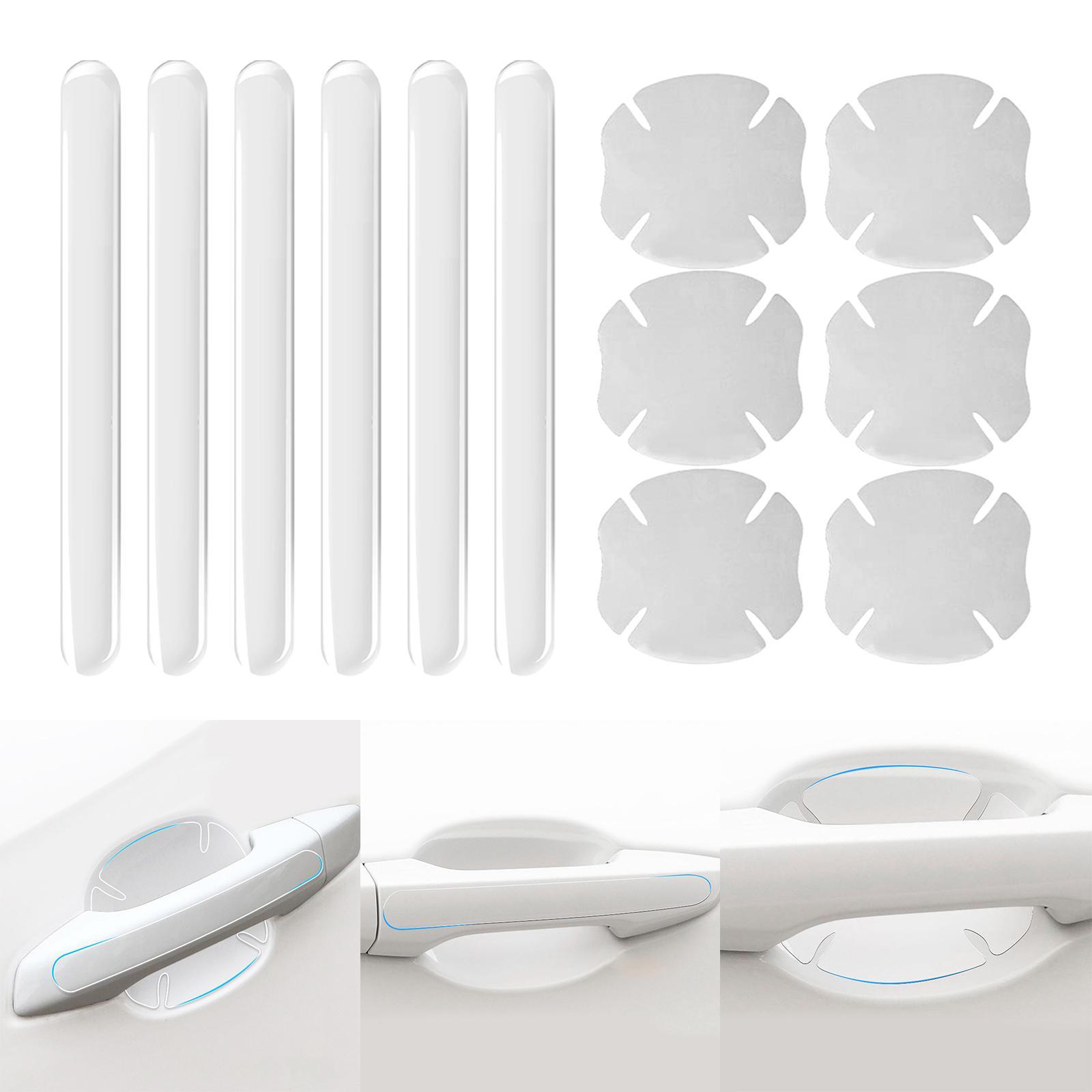 6 Pieces Car Door Handle Protective Film Guard for Byd Atto 3 Yuan Plus