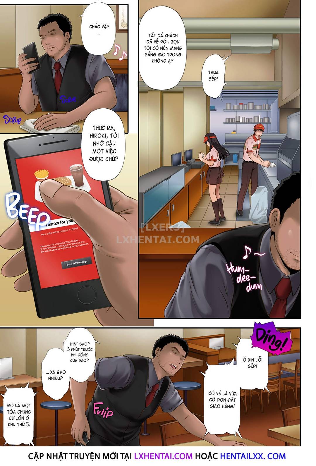 làm thêm ca tối ntr chapter 1 14