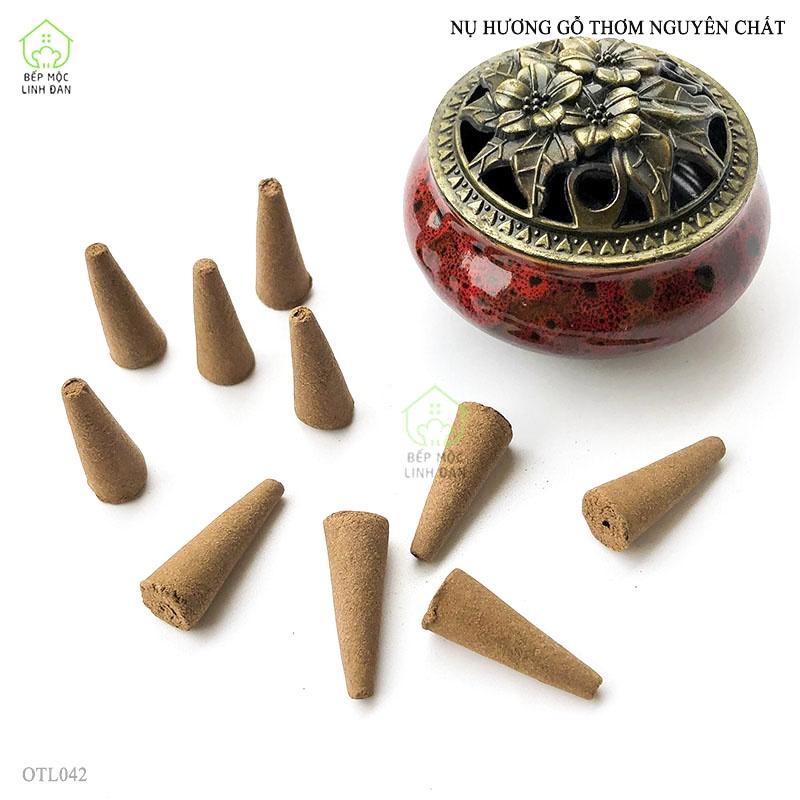 Nhang Nụ Sạch Gỗ Thơm Nguyên Chất HAHANCO  Xông Phòng, Thác Khói