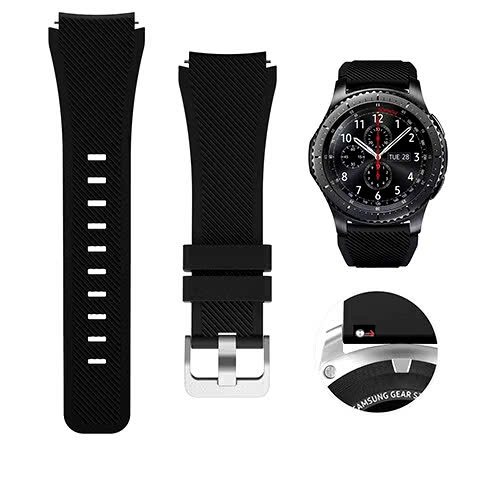Dây Đeo Thay Thế 22mm Cho Đồng Hồ Samsung Galaxy Active Watch 2 40mm / 44mm / Galaxy Watch 42mm Gear S2 Classic Phụ Kiện, hàng nhập khẩu