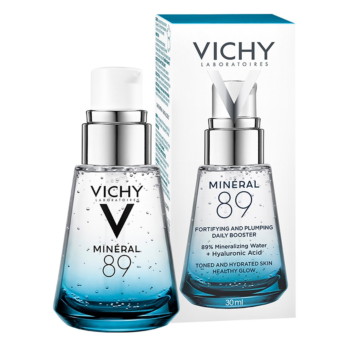 Dưỡng Chất Giàu Khoáng Chất Vichy Mineral 89 Giúp Da Sáng Mịn Và Căng Mượt 30ml