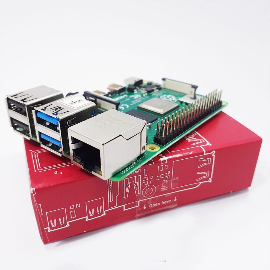 Máy tính nhúng Raspberry Pi 4 Model B Completely Upgraded Made in the UK - Hàng Chính Hãng