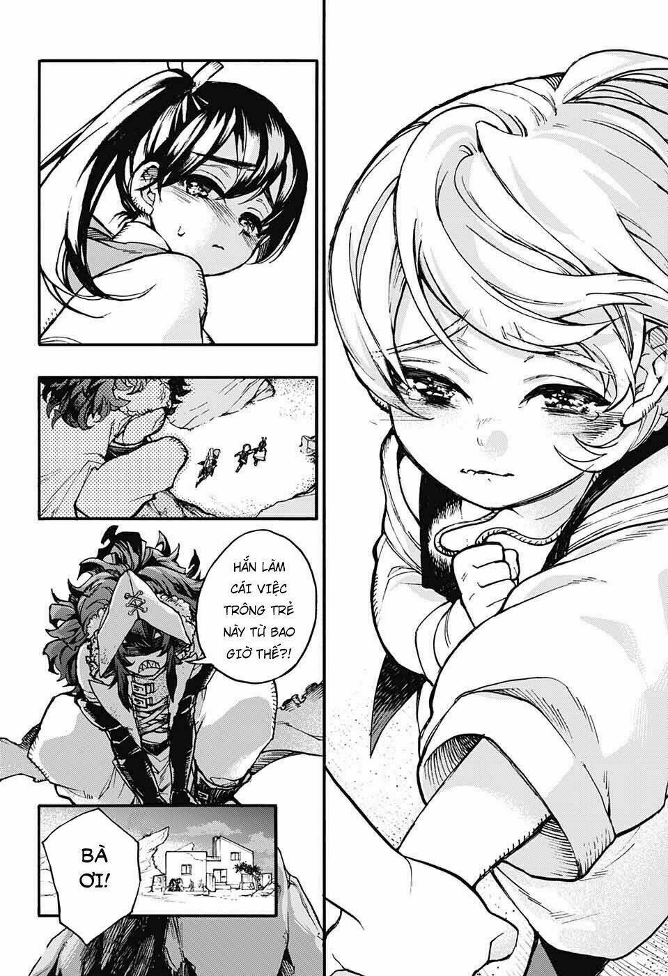 những bức họa quái dị của phù thủy chapter 14 22