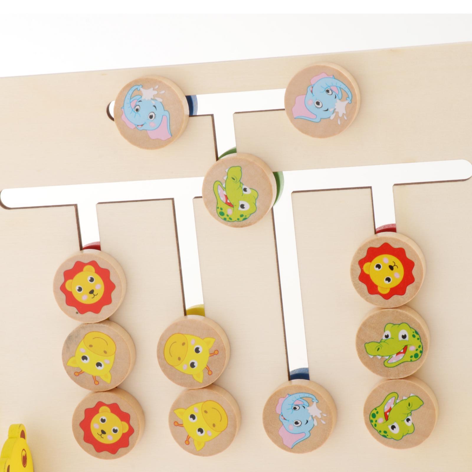 Color & Pattern Puzzle Game Montessori Toy Educational Logic Game