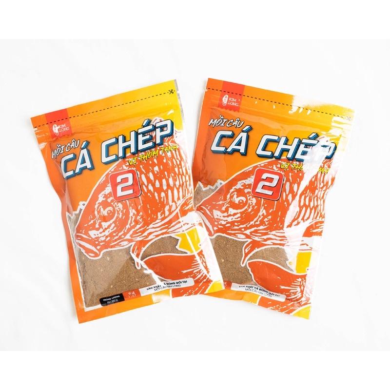 Mồi câu chuyên trị Chép 01-02-03 vị tanh thơm Thính câu cá siêu nhậy Kim Long Đồ Câu Việt Bắc