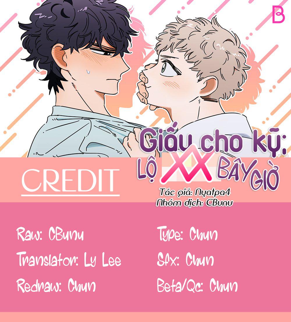 (CBunu) Giấu cho kỹ; lộ XX bây giờ chapter 4