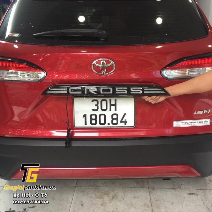 LED cốp, LED trang trí tay mở cốp sau Toyota Corolla Cross