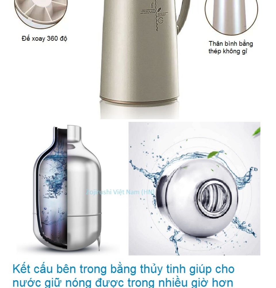 Phích giữ nhiệt Zojirushi AFFB-10-TK