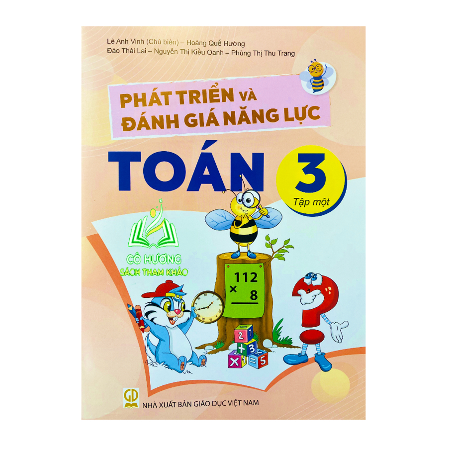 Sách - Combo 2 cuốn Phát triển và đánh giá năng lực Toán lớp 3 tập 1+2 - ĐN